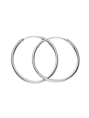 Aros De Plata 925 Argollas 35mm