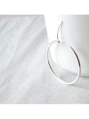 Aros De Plata 925 Argollas 35mm