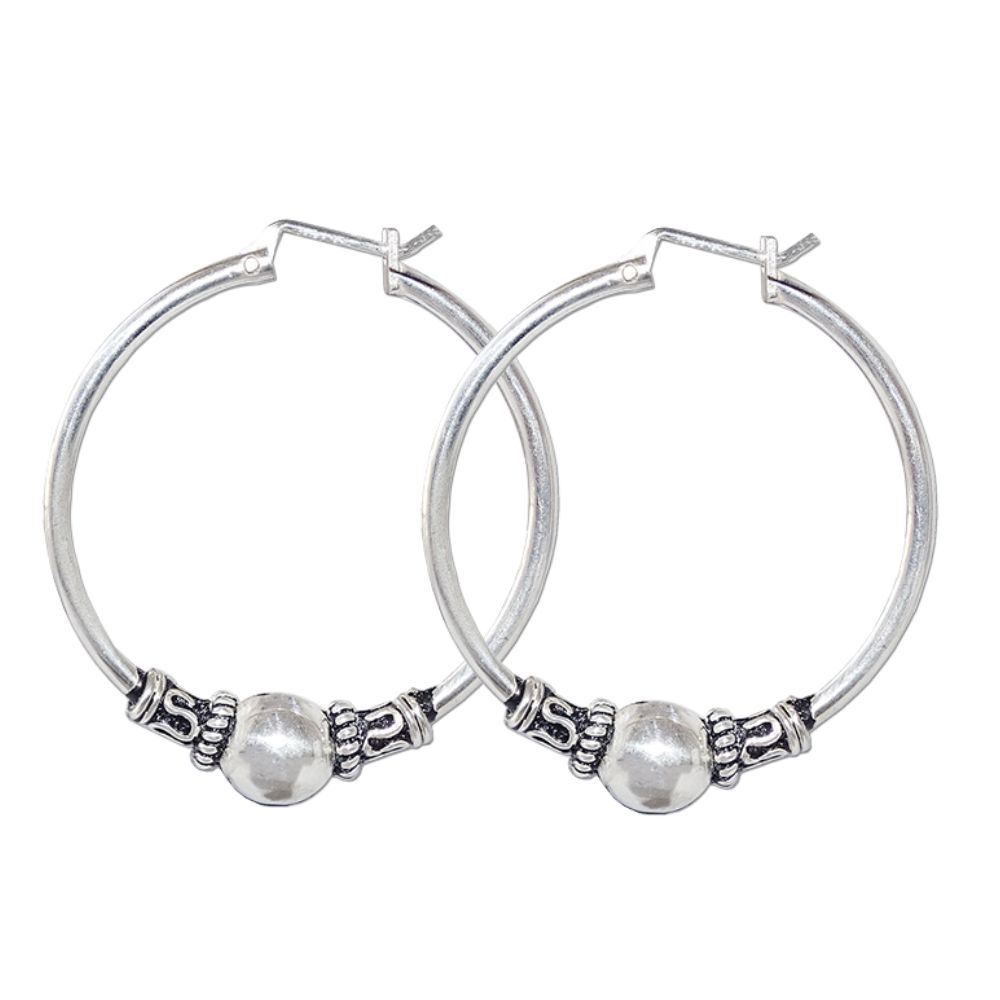 Argollas Bali Plata 925 · 35mm