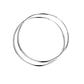 Aros De Plata 925 Argollas 40mm - Miniatura 1