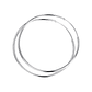 Aros De Plata 925 Argollas 45mm - Miniatura 1