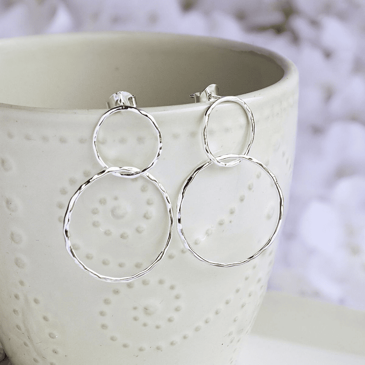 Aros De Plata Aros Doble 2