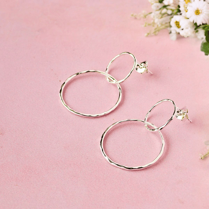 Aros De Plata Aros Doble 3