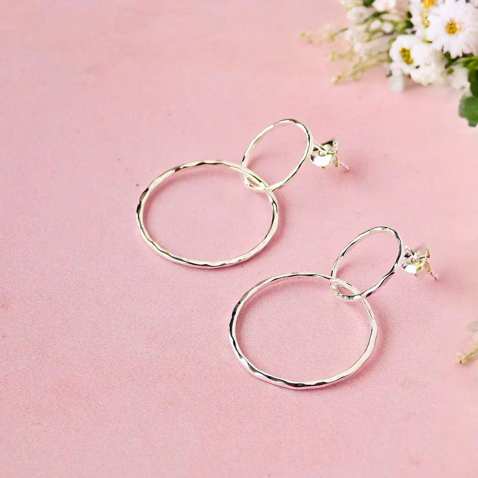 Aros De Plata Aros Doble 3