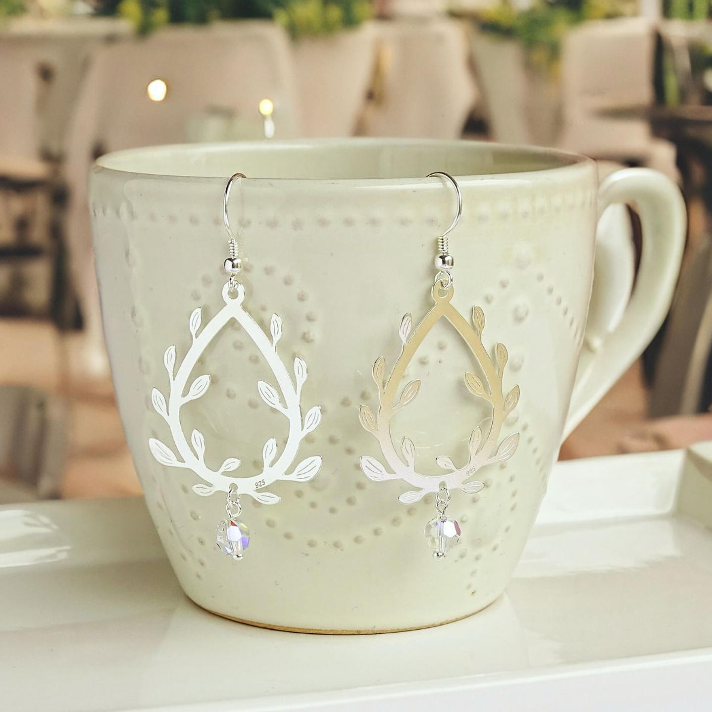 Aros De Plata 925 Primavera Brillante 5