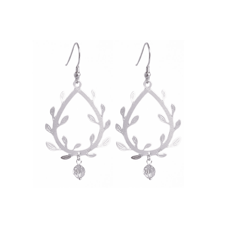 Aros De Plata 925 Primavera Brillante 2