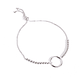 Pulsera De Plata 925 Ajustable Aro - Miniatura 1
