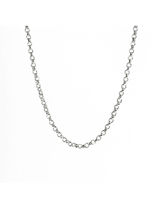 Cadena de Plata Rolo