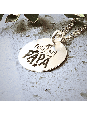 Cadena de Plata Figaro F & Colgate  