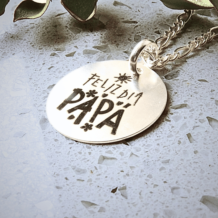 Cadena de Plata Figaro F & Colgate  