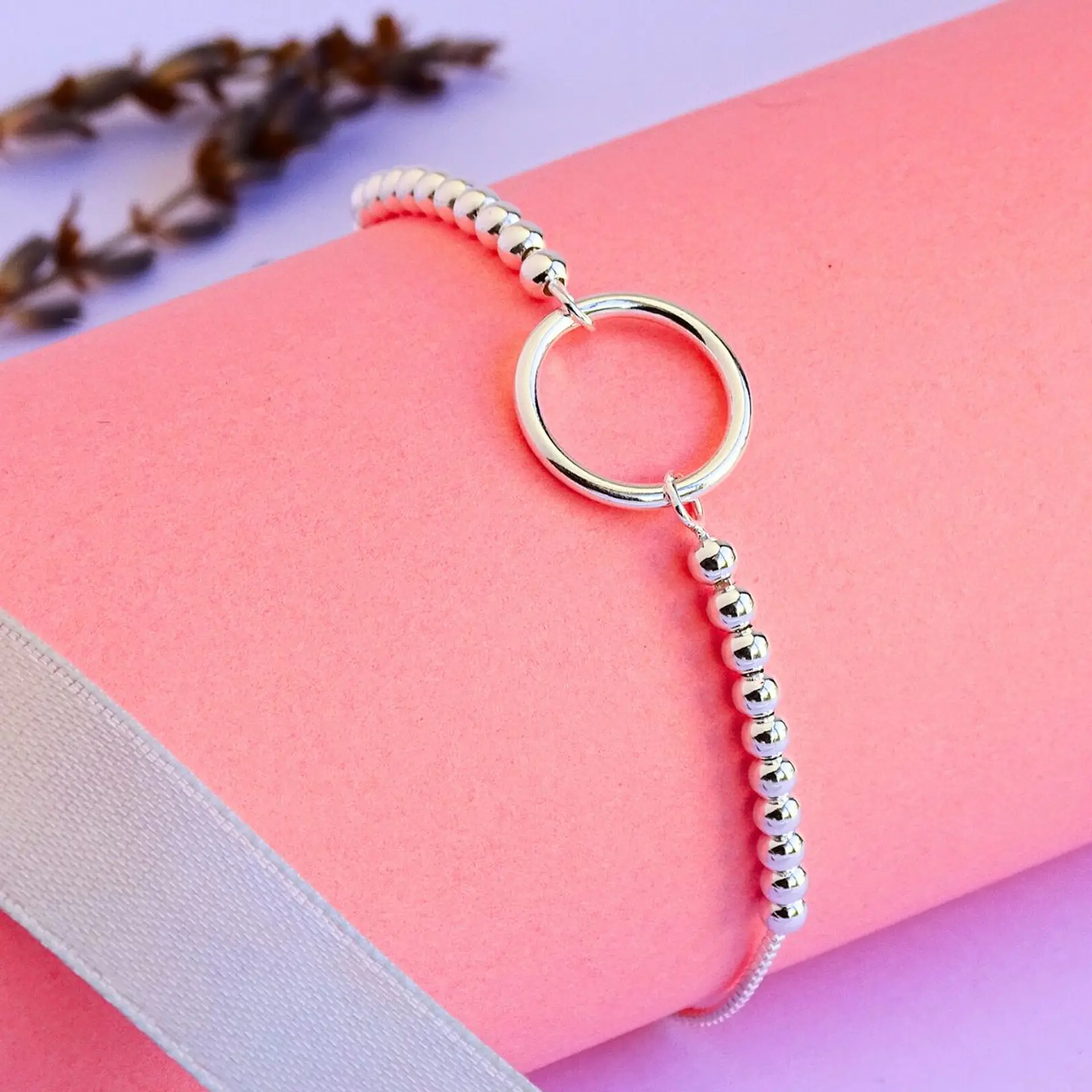Pulsera De Plata 925 Ajustable Aro 3