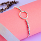 Pulsera De Plata 925 Ajustable Aro - Miniatura 3