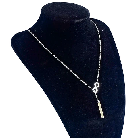 Collar de Plata "Para Siempre" (Personalizado)