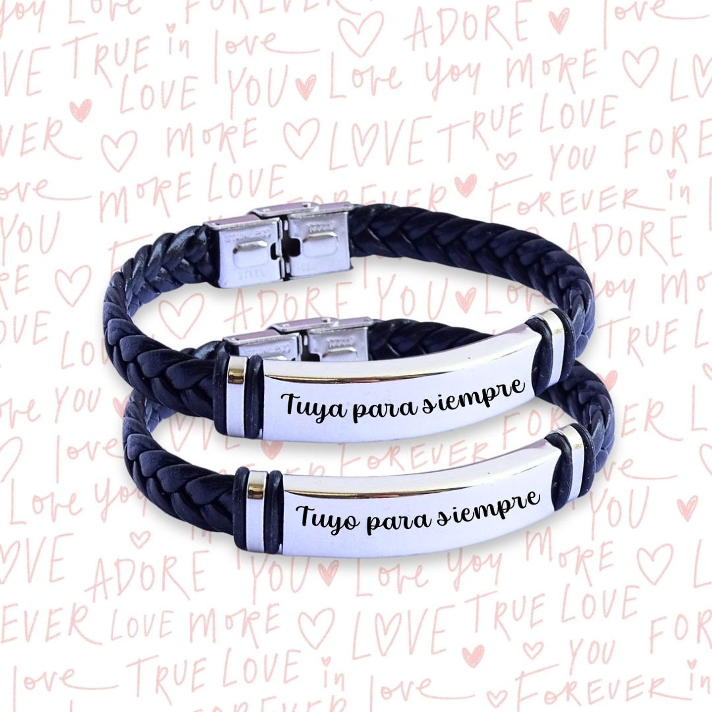 Pulsera Amor Grabado (Unisex) 2