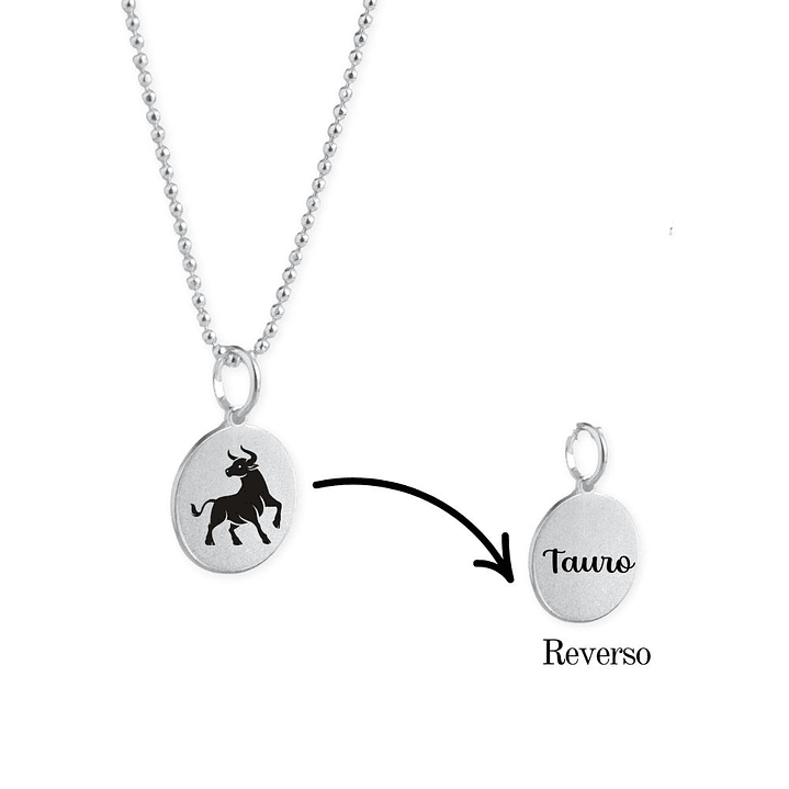 Collar Zodiaco Signos Horoscopo Plata 3