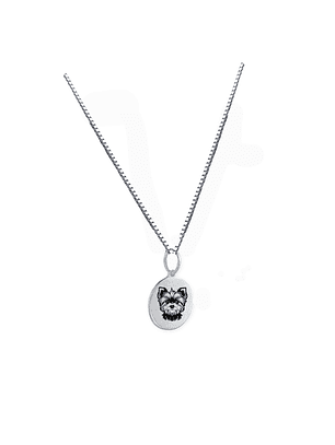 Collar de Plata Mi Perruno Favorito