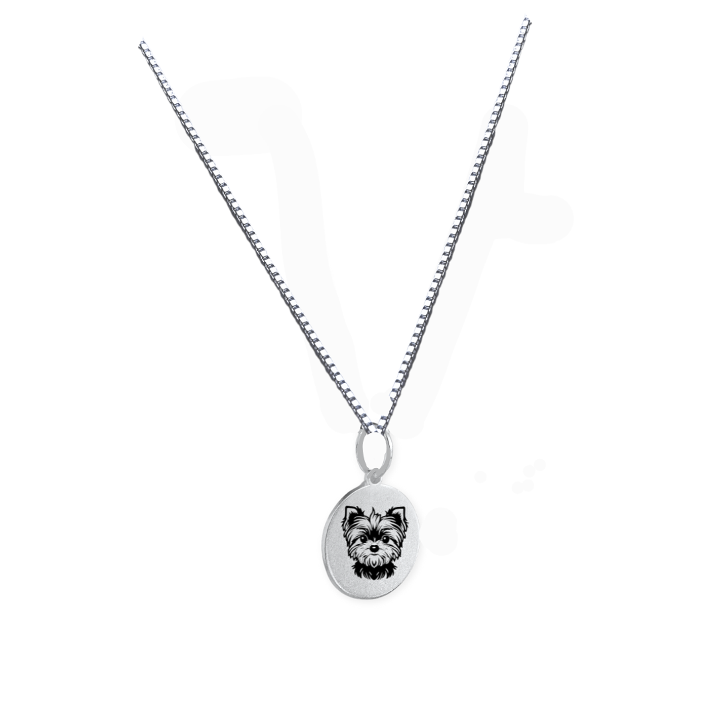 Collar de Plata Mi Perruno Favorito 1