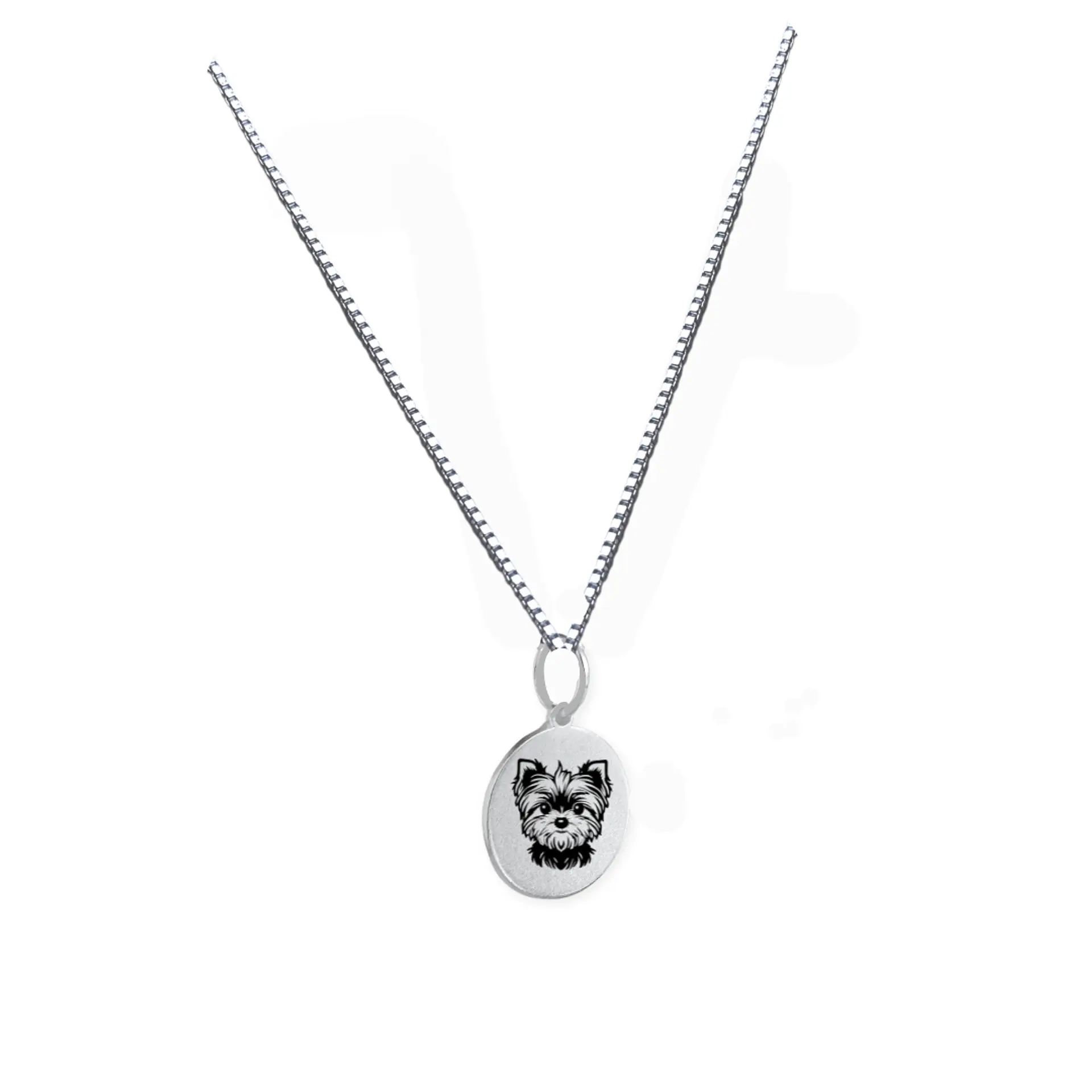 Collar de Plata Mi Perruno Favorito 1