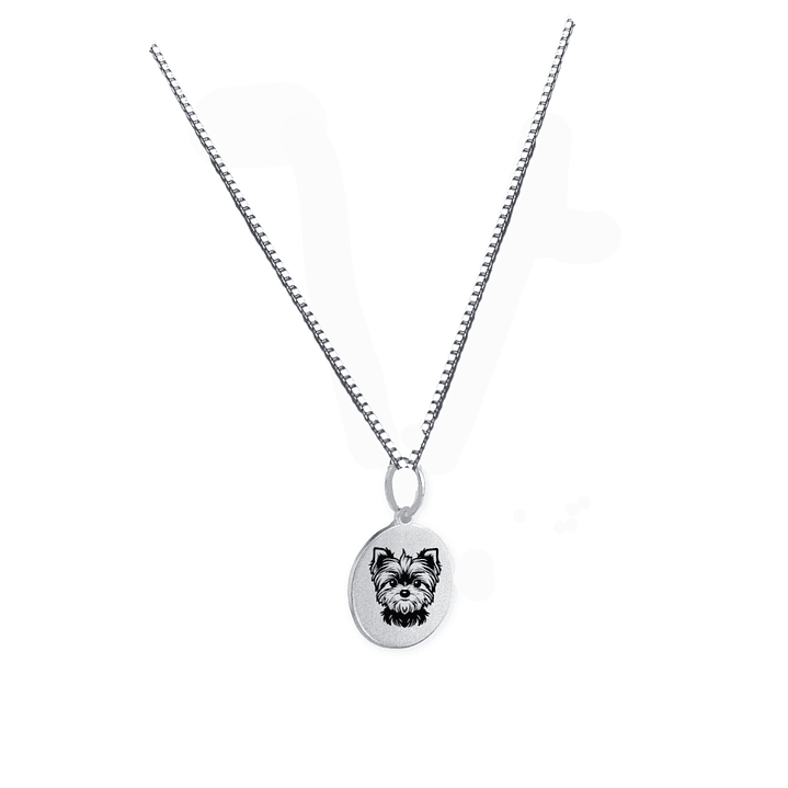 Collar de Plata Mi Perruno Favorito 1