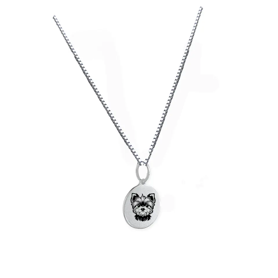 Collar de Plata Mi Perruno Favorito 1
