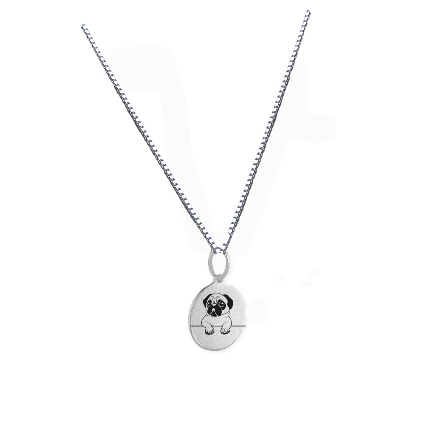 Collar de Plata Mi Perruno Favorito 2