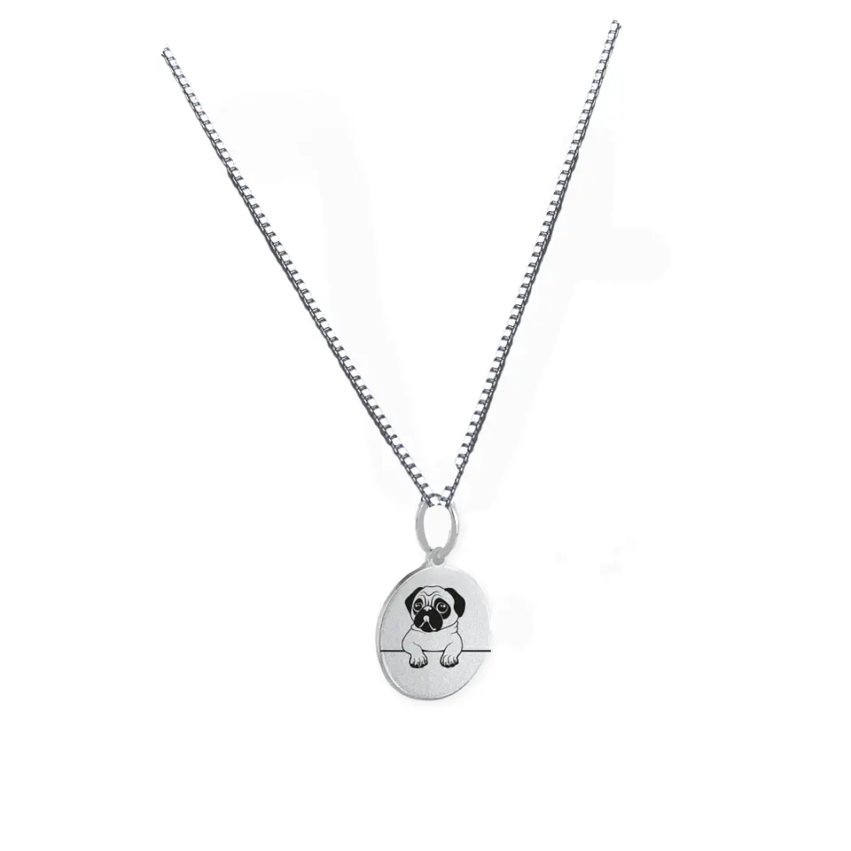 Collar de Plata Mi Perruno Favorito 2