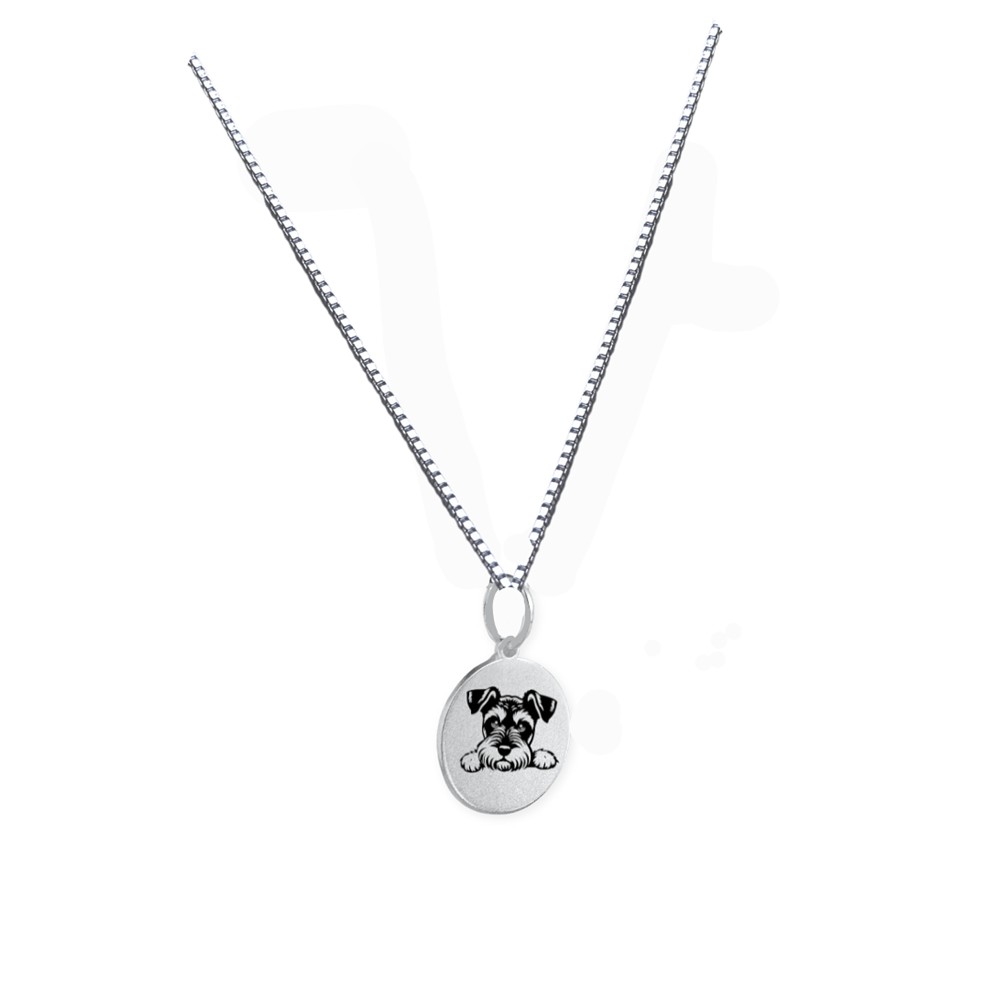 Collar de Plata Mi Perruno Favorito 3