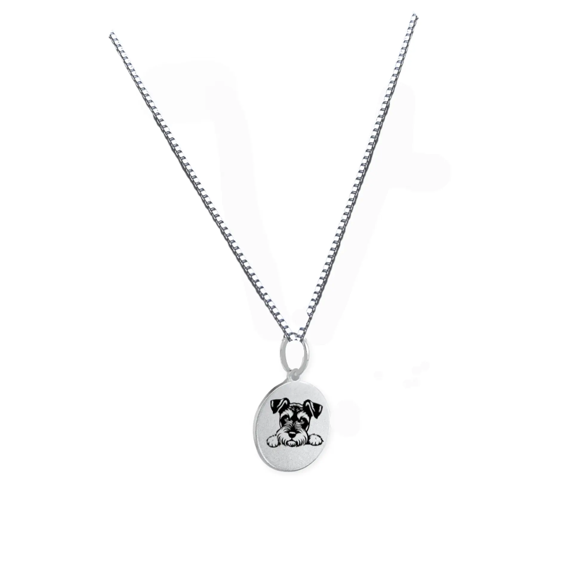 Collar de Plata Mi Perruno Favorito 3
