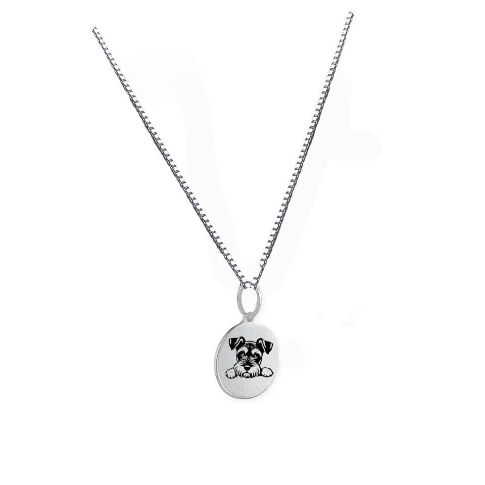 Collar de Plata Mi Perruno Favorito 3