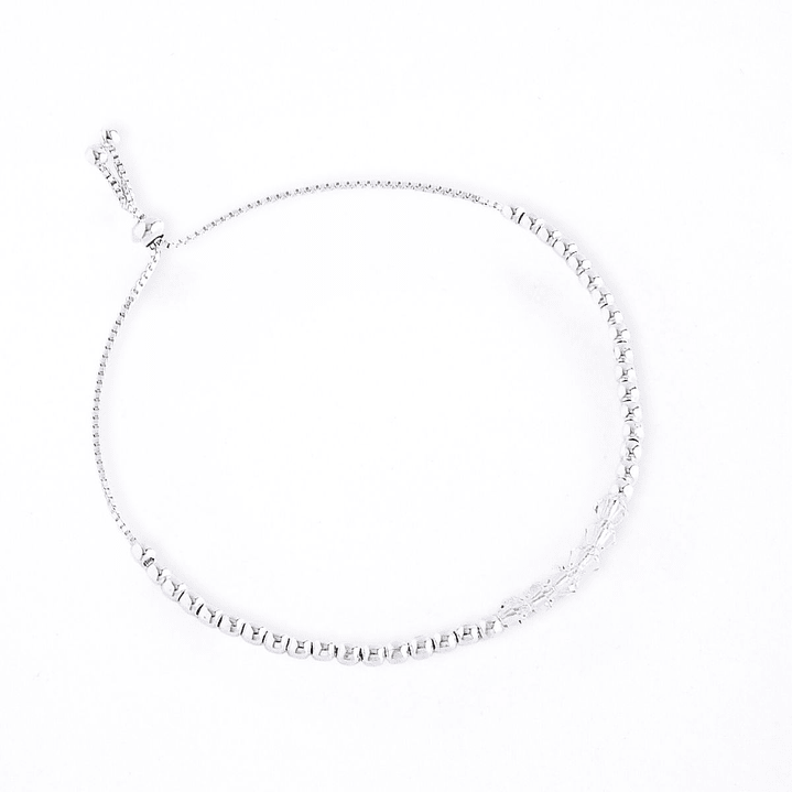Pulsera Ajustable de Plata 925 con Cristales Swarovski 5