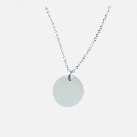 Cadena de Plata 925 con Colgante Personalizado