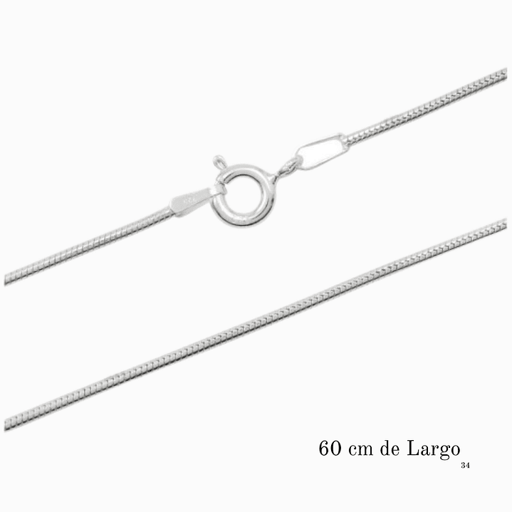 Cadena De Plata & Corazón AMOR 2