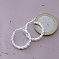 Aros De Plata 925 Sets Argollas Enroscadas - Miniatura 5