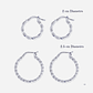 Aros De Plata 925 Sets Argollas Enroscadas - Miniatura 1