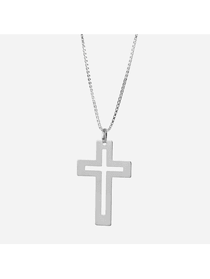 Cadena de Plata 925 & Colgate Cruz