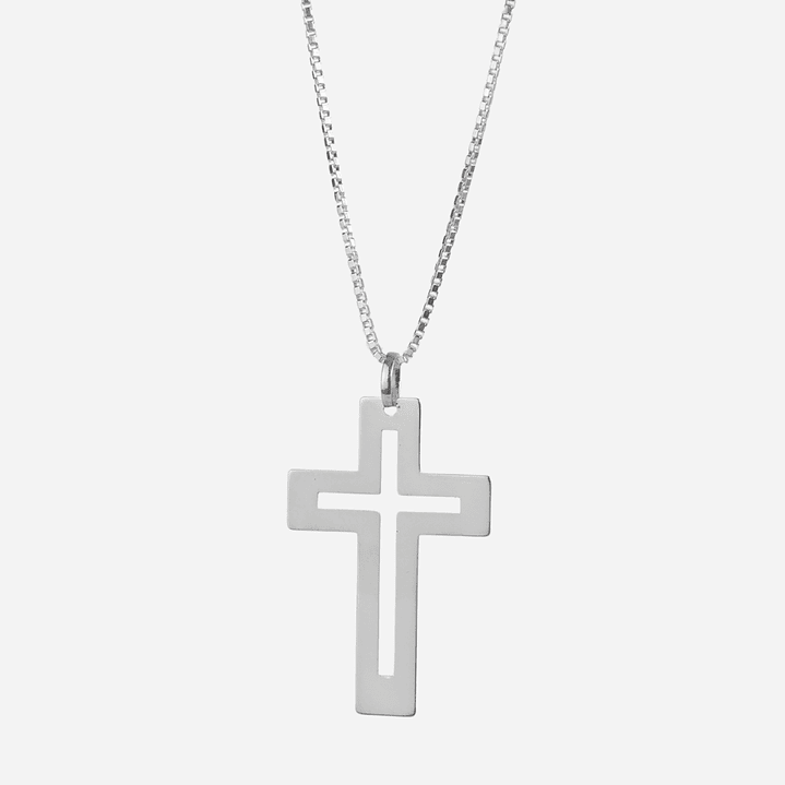 Cadena de Plata 925 & Colgate Cruz 2