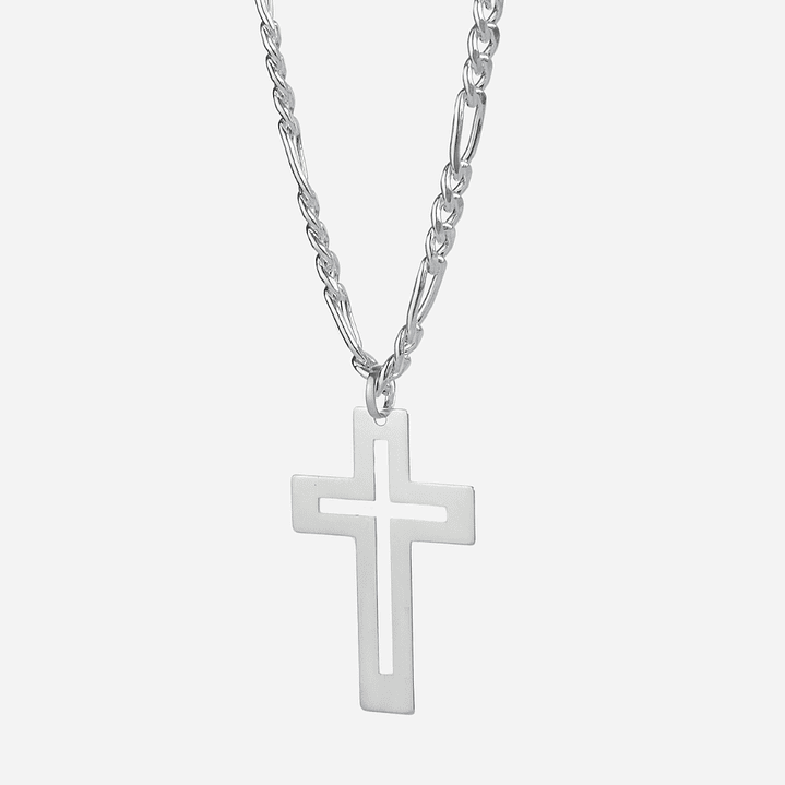 Cadena de Plata 925 & Colgate Cruz 3