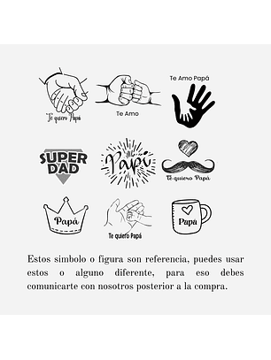 Llavero Día del Padre 2 – Edición Especial Personalizada en Acero