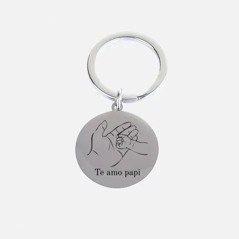Llavero de Acero Personalizado 2