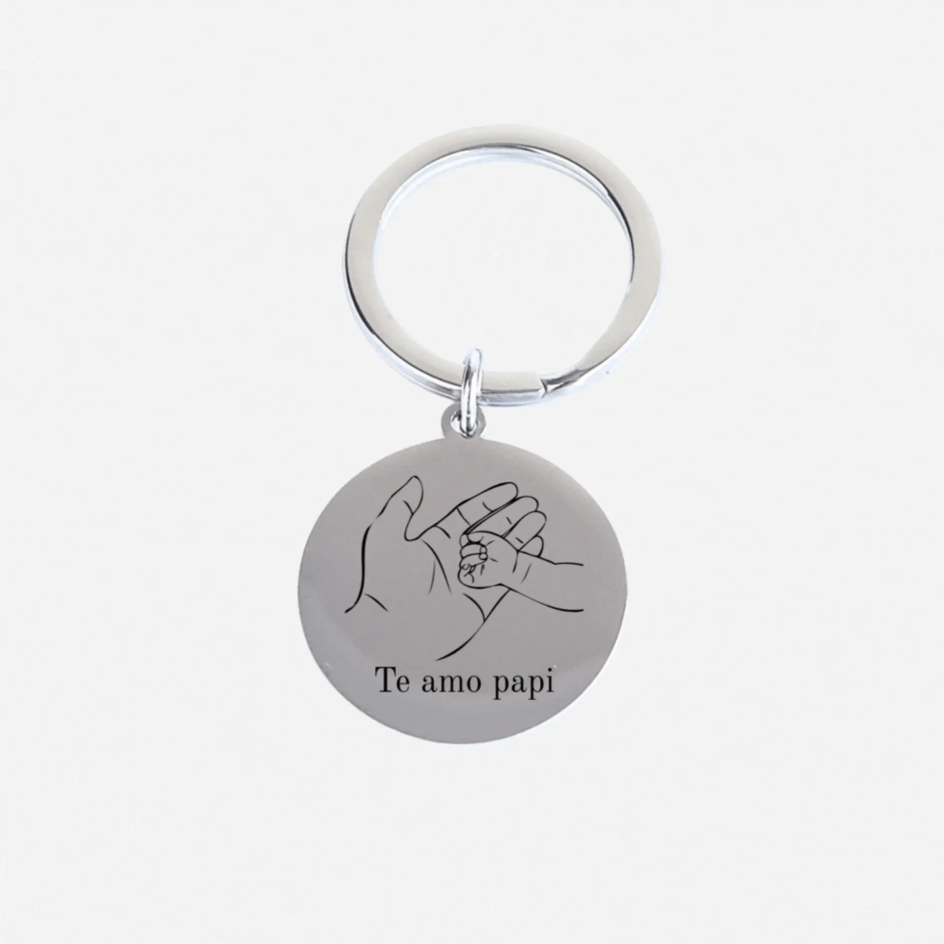 Llavero de Acero Personalizado 2 1