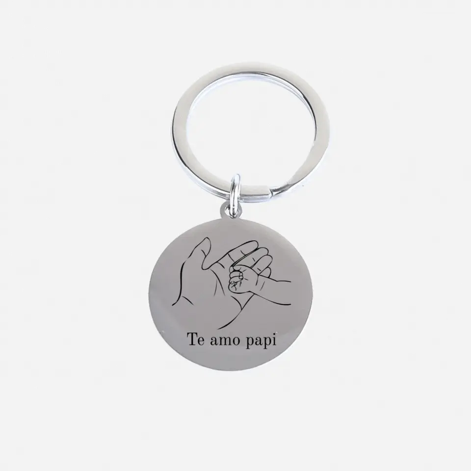 Llavero de Acero Personalizado 2 1