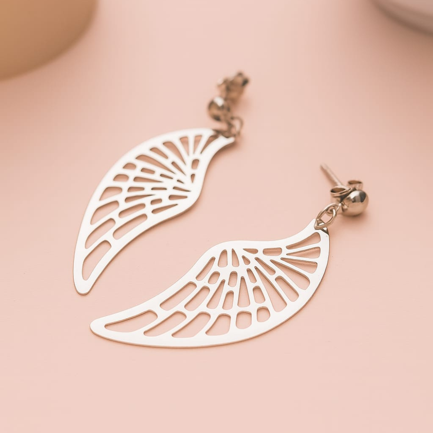 Aros De Plata 925 Alas 2