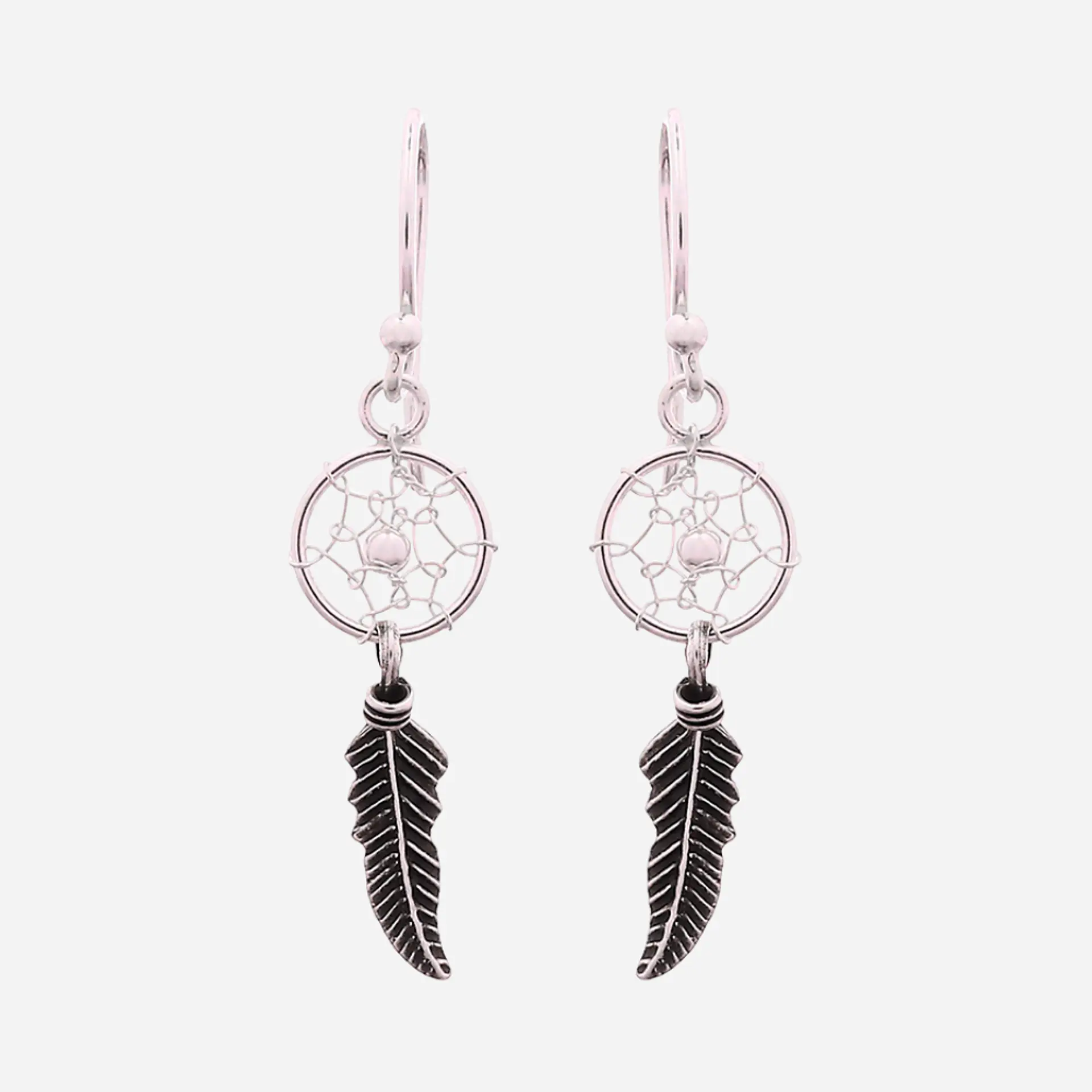 Aros De Plata 925 Atrapasueños 2