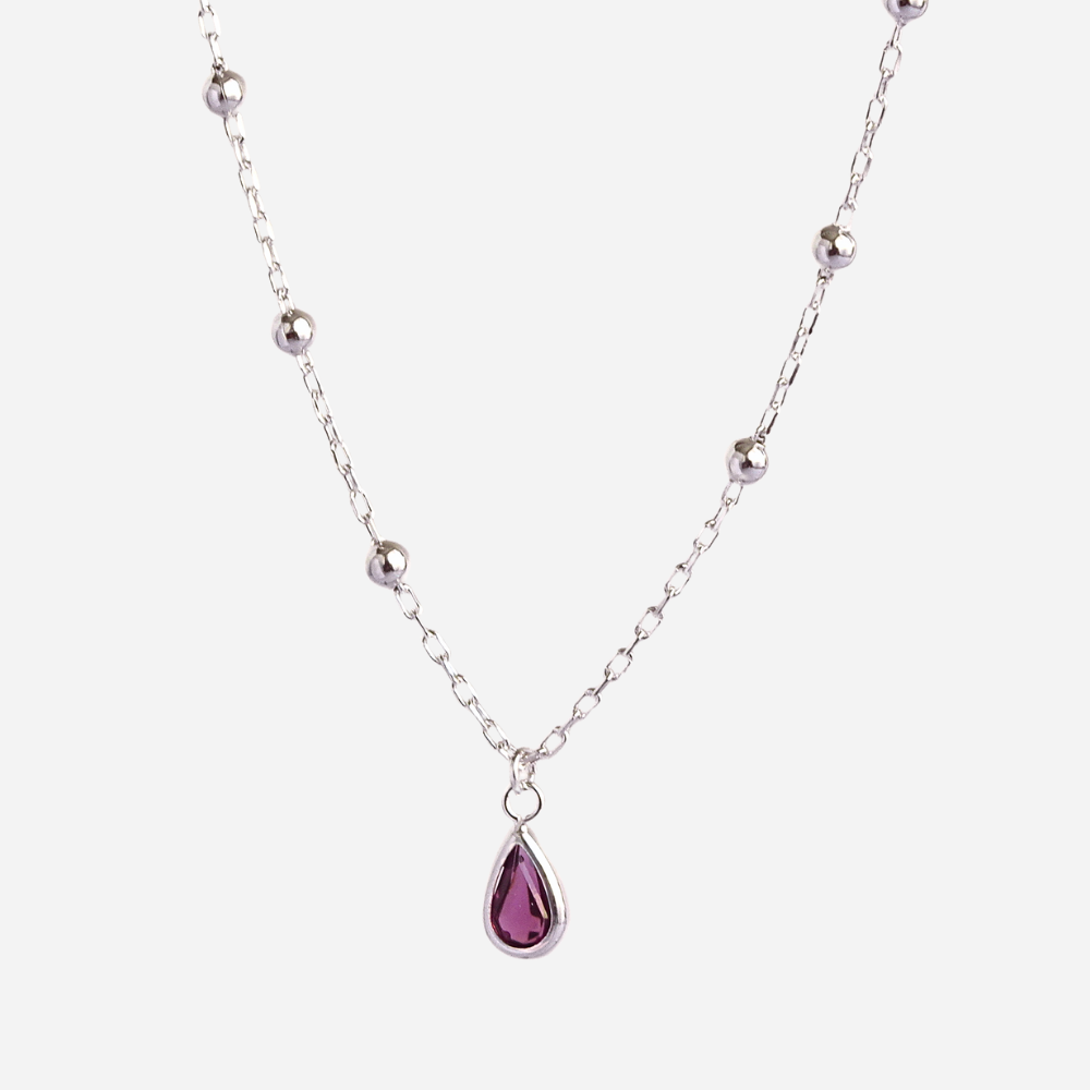 Collar Monaco Plata 925 · Circonio