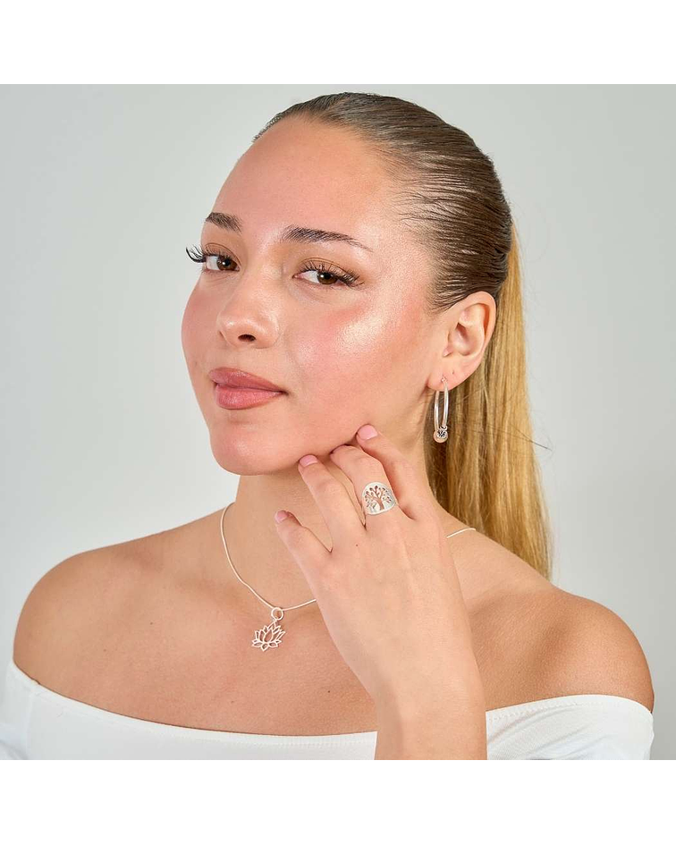 Aros De Plata 925 Argollas Bali 35mm 