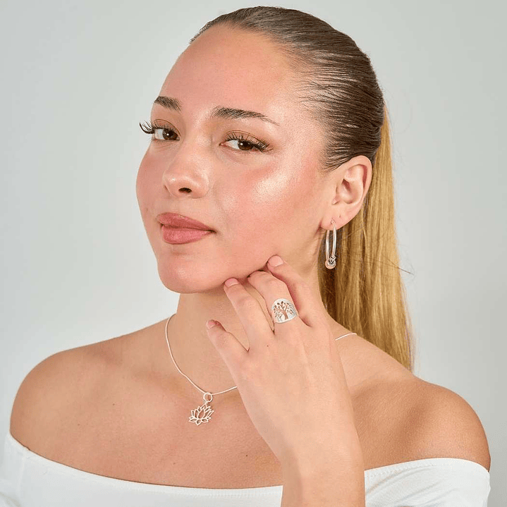 Aros De Plata 925 Argollas Bali 35mm  2