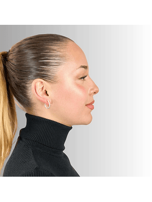 Aros De Plata 925 Argollas Enroscada 2cm