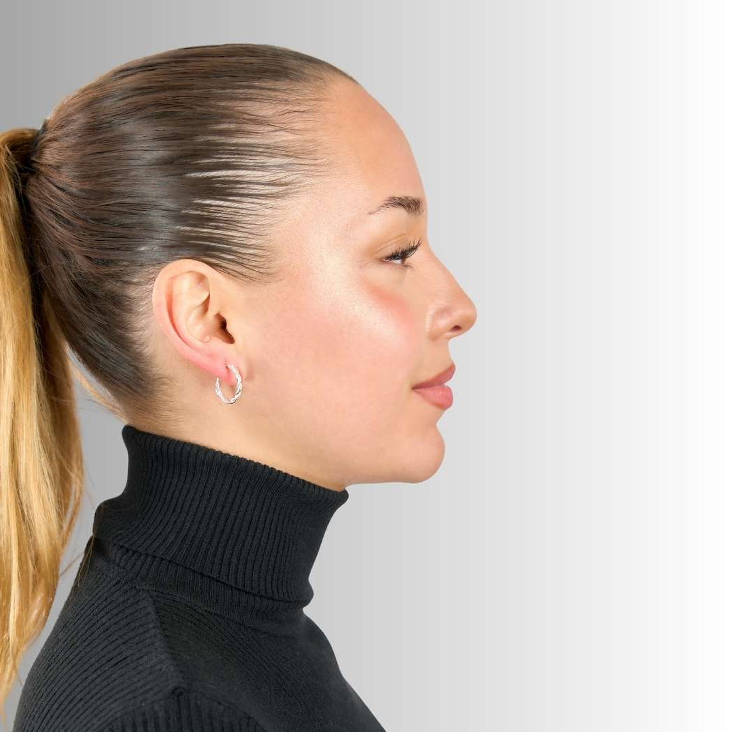 Aros De Plata 925 Sets Argollas Enroscadas 2