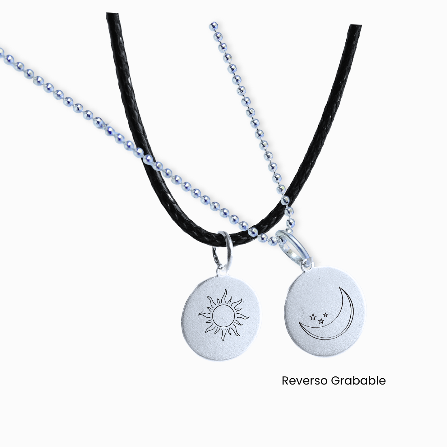 Cadena de Plata de Pareja!! (Personalizado) 4