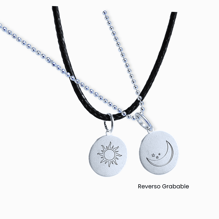 Cadena de Plata de Pareja!! (Personalizado) 4